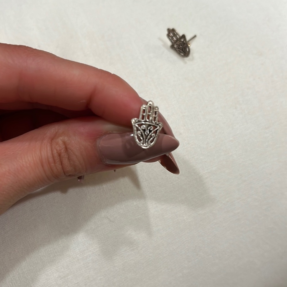 Hand of Fatima earrings
